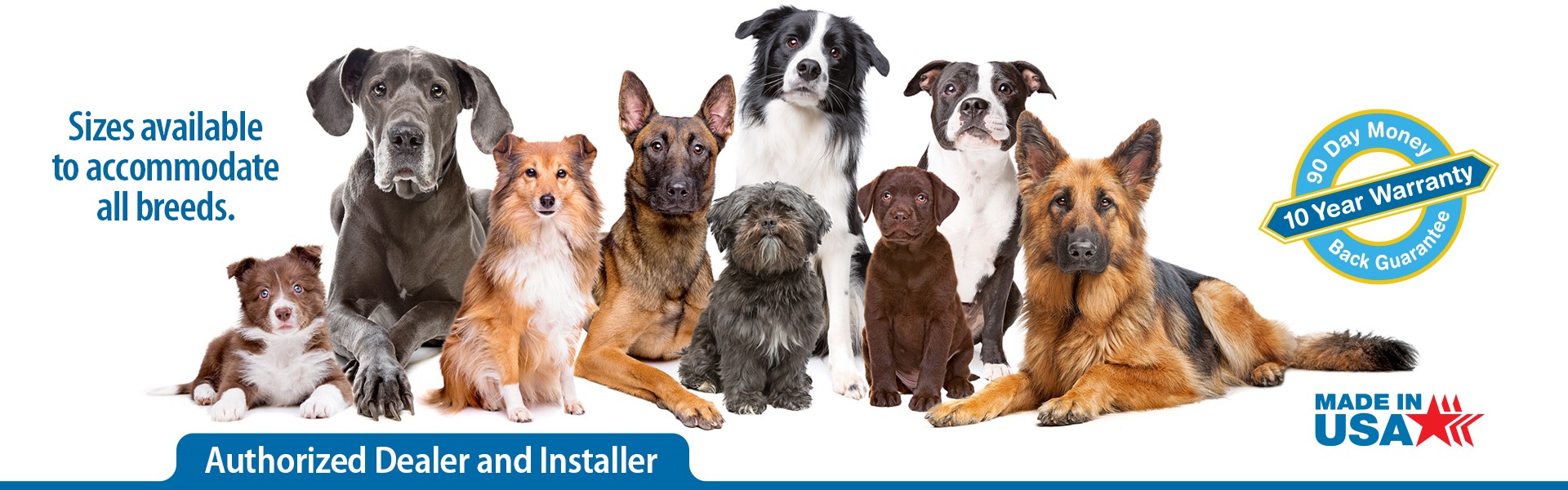 PlexiDor Dog Doors Door, Wall, Glass & Electronic Series